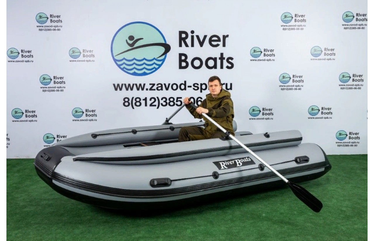 RiverBoats RB 430 НДНД + фальшборт